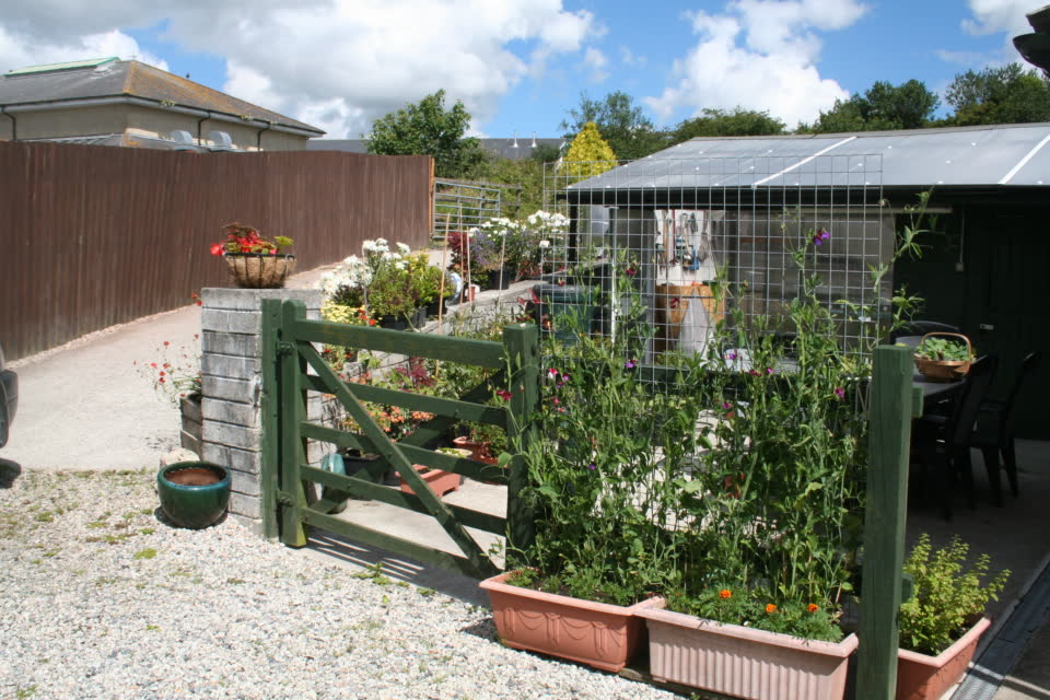 Patio fence