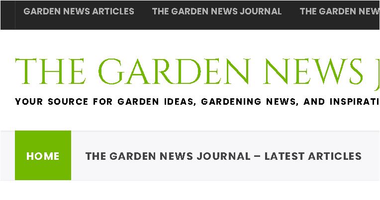 Garden News Journal