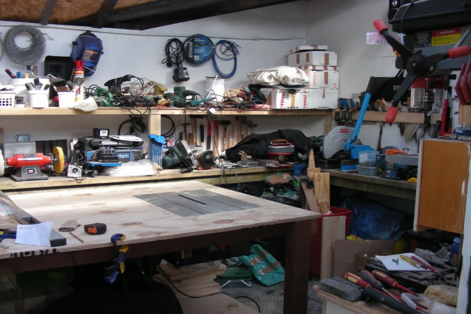 workshop table saw