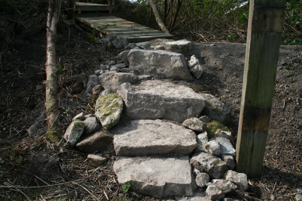 Stone steps