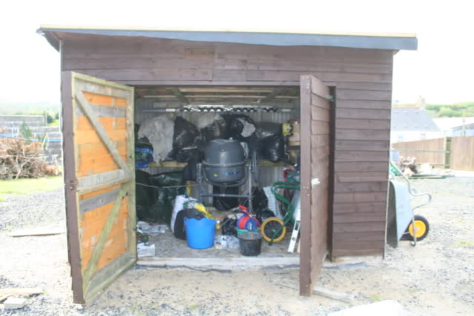 shed finished