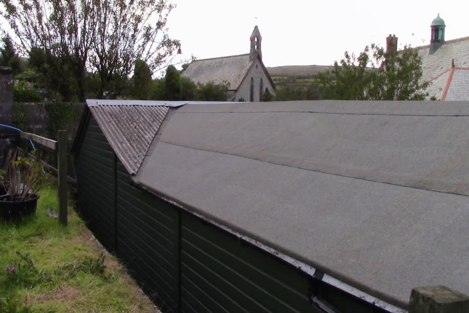 felted roof