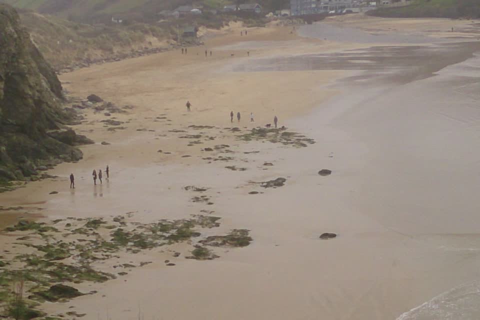 Mawgan Porth Beach